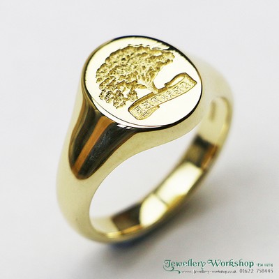 Buy Engraved Signet ring, Personalized Your Pinky with yout Initial,  sterling Silver/Gold plated, Unisex Seal Ring, Sizes UK D-Z Online at  desertcartINDIA